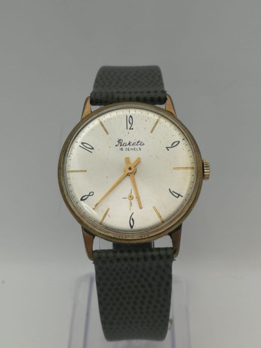 Vintage rare men raketa 16j - rare, men's