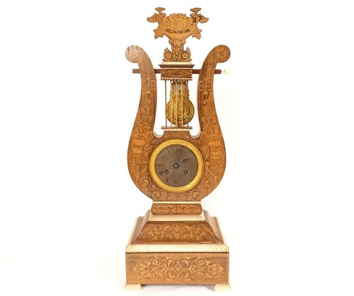Pendule lyre charles - charles, x