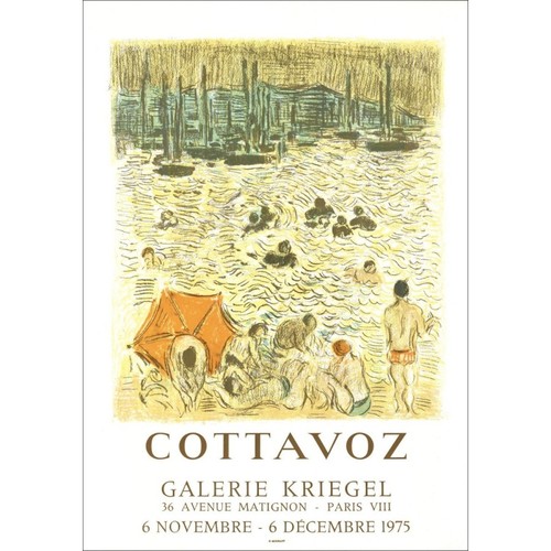 Cottavoz andré lithographie - cottavoz,