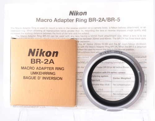 Bague adaptateur macro nikon - bague,