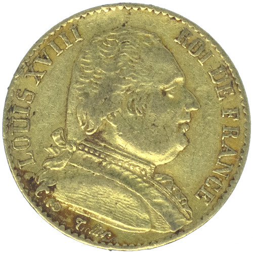 Louis xviii francs - louis,