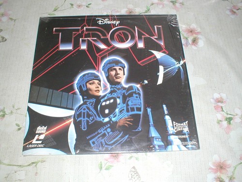 Laserdisc tron disney - tron,