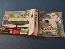 Nintendo Ds Jaquette Cover Pokemon Version Argent Soulsilver