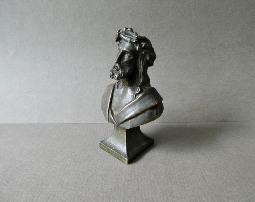 Buste christ bronze - christ, en