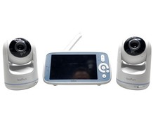 Surveillance électronique bébé BOIFUN Babyphone VB805-2 2 caméras 2,4 GHz bla...
