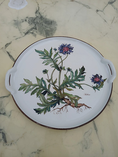Plat tarte porcelaine - plat, a