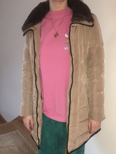 Manteau marron zara - marron,