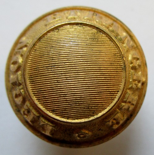 Bouton bombé métal doré - métal,