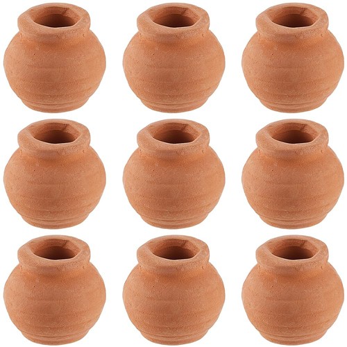 Pots miniatures argile - 10, en