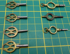 lot 7 clefs de remontoir de