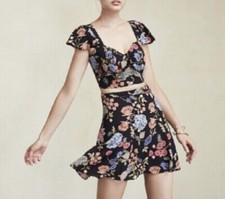 Reformation Floral Two Piece