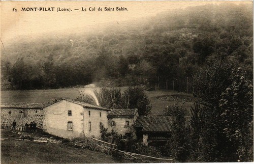 Cpa mont pilat col - mont, de