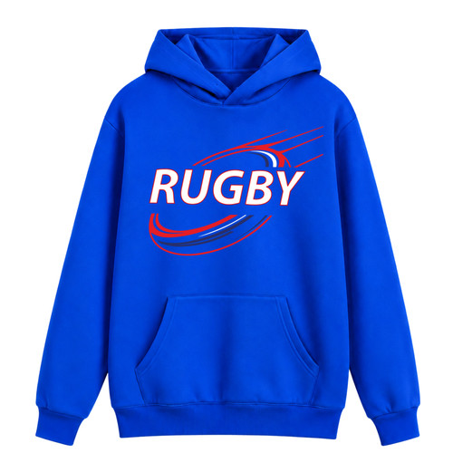 Sweat capuche rugby - sweat, à