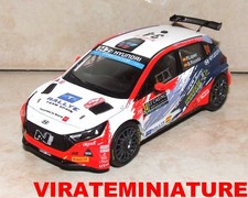HYUNDAI I20 N RALLY2 11° RALLYE MONTE CARLO 2023 PEPE LOPEZ MINIPARTES AU 1/43