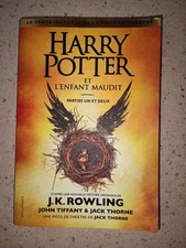Livre Harry Potter et l'enfant maudit parties un et deux de J. K. Rowling