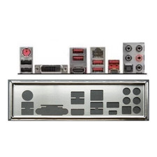 OEM I/O Shield For MSI B350 GAMING PRO CARBON Motherboard Backplate IO