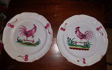 2 Assiettes En Faience de l