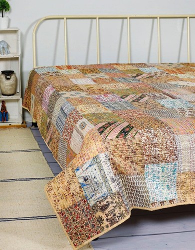 Couverture couette kantha - de,