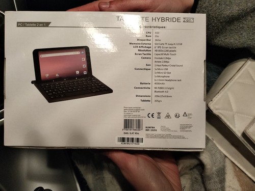 Tablette hybride klipad - klipad, 8