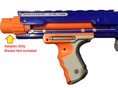 Extended barrel muzzle brake - barrel,