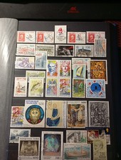 lot de 64 timbres poste  de