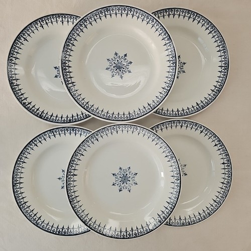 Assiettes plates décor primax - plates,
