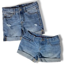 Kids Girls Jean Denim Shorts