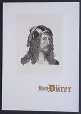 Encart Philatélique Tableau Albert Dürer Peintre Autoportrait