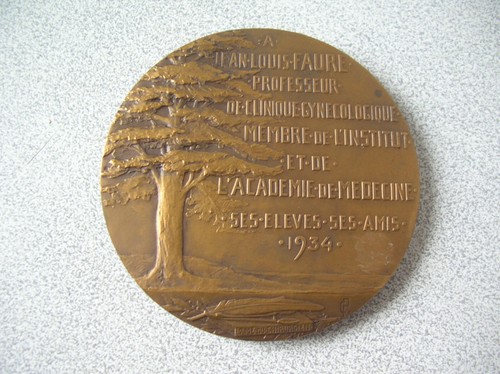Médaille jean louis faure - médaille,