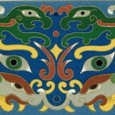 Décoration Chinoise Japonaise Motif Ornement Japon Chine lithographie XIXe