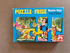 Puzzle-frise Blanche neige à partir de 3 ans Vintage Walt Disney 