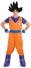 Costume For Adults My Other Me Goku Dragon Ball Blue Orange Unisex Costumes NEUF