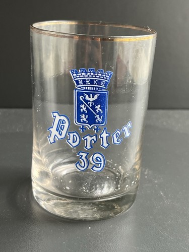 Verre bière publicitaire - À,