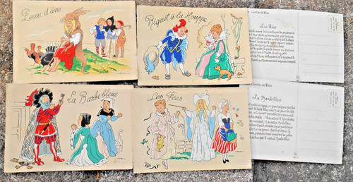 Lot vieux ancien carte - ancien,