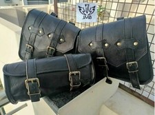 Sacoche de selle moto double