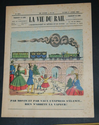 Vie rail avril 1861 - la,