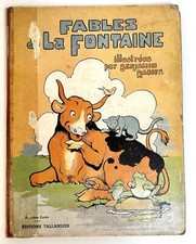 FABLES DE LA FONTAINE ILLUSTRÉES PAR BENJAMIN RABIER - TALLANDIER  - 1906
