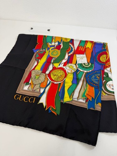 Foulard gucci soie motif - foulard,