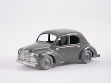 CIJ France 3.48 Renault 4 CV gris foncé roues zamak 1949 1/43
