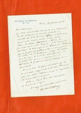 LC5-L.A.S-GUSTAVE GEFFROY-JOURNALISTE-CRITIQUE D'ART-ROMANCIER-1925