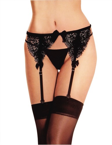 Porte jarretelles dentelle - porte-jarretelles,