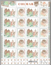 france 2025 98th Congress Philatelic COLMAR Cathedral 10v +label kouglof FULL