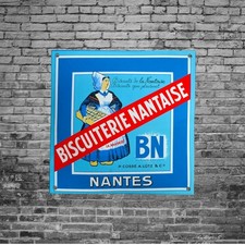 Plaque émaillée BISCUITERIE