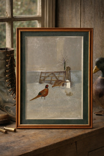 Tableau ancien scène