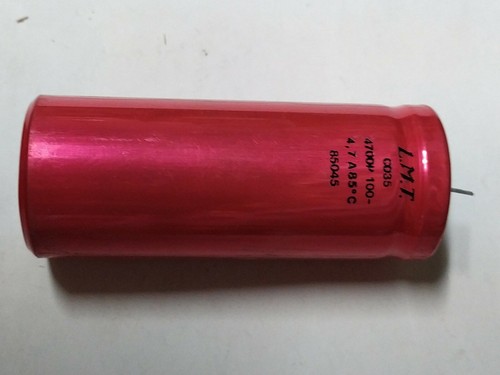 Electrolytic capacitor 4700uf - electrolytic,