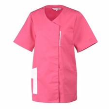 ROBUR TUNIQUE MEDICALE FEMME LILA - FUSHIA/BLANC        ARM12ET3