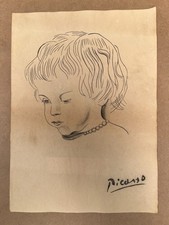 Pablo Picasso Dessin sur