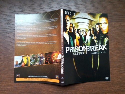 Jaquette dvd prison break - jaquette,