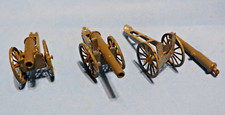 Soldats en plomb creux - 3 canons à restaurer - Lot 3