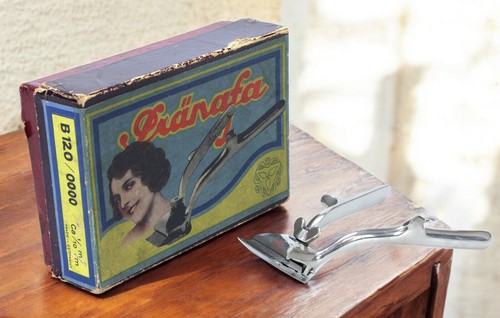 Ancienne tondeuse mécanique - , "